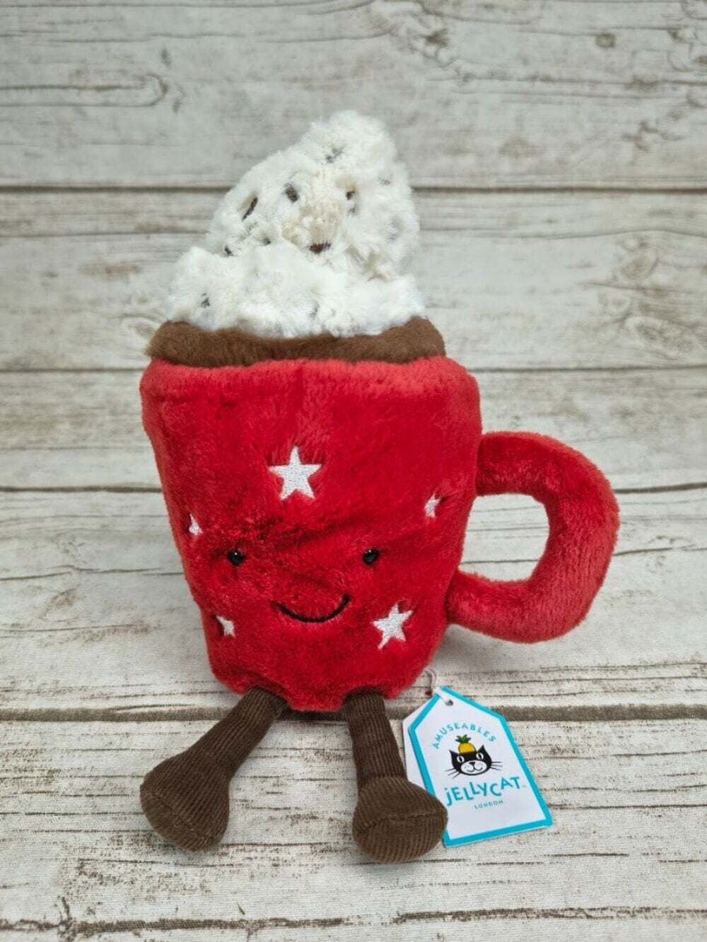 Jellycat I am Amuseable Hot Chocolate NWT